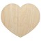 Cat Inside of Heart Love Unfinished Wood Shape Piece Cutout for DIY Craft Projects